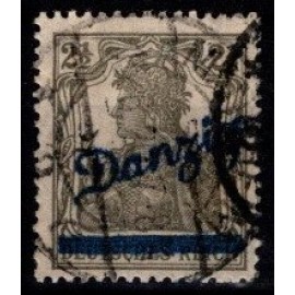 1920 - Danzig - AFA 22 - Frimærk  Stemplet.